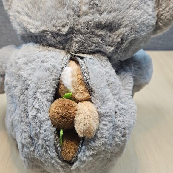 OUOZZZ Koala Family with 4 Babies Plush Playset Animals Stuffed Gift  Toddler - Picture 6 of 14